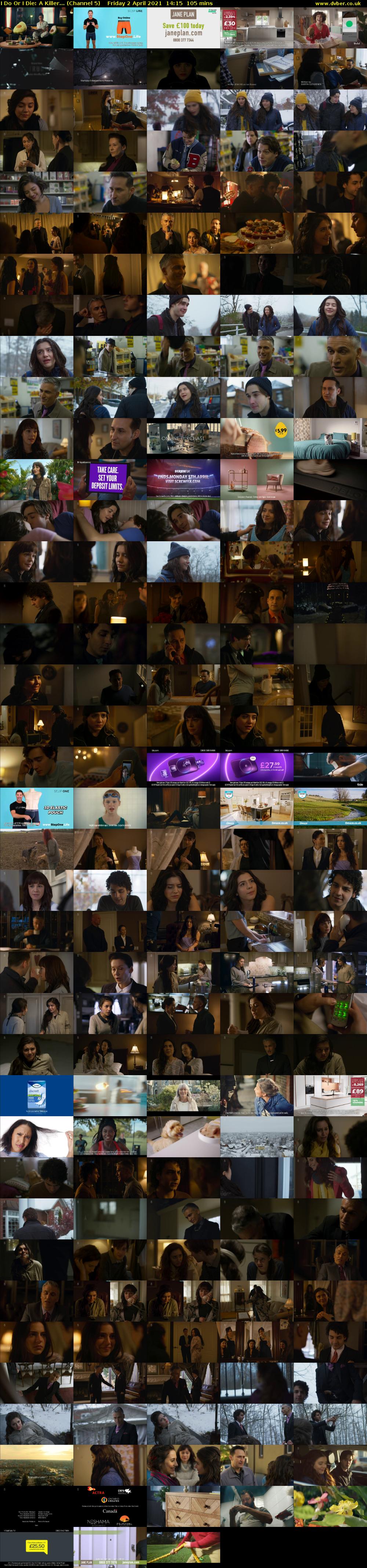 I Do Or I Die: A Killer... (Channel 5) Friday 2 April 2021 14:15 - 16:00