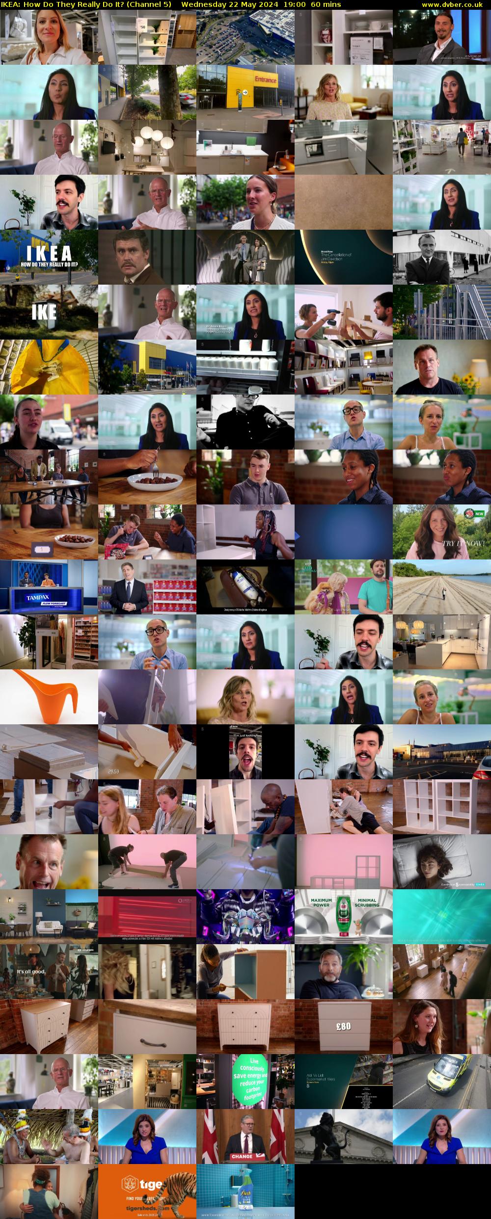 IKEA: How Do They Really Do It? (Channel 5) Wednesday 22 May 2024 19:00 - 20:00