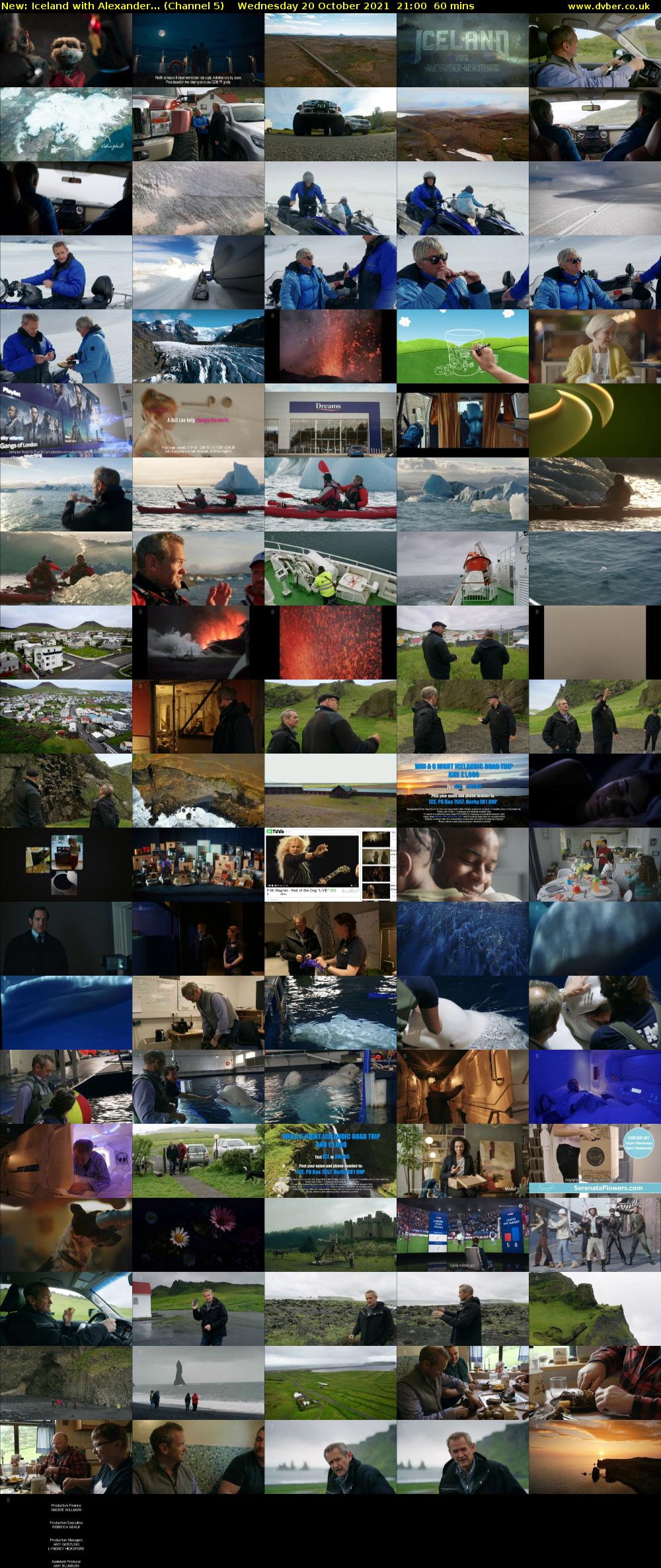 Iceland with Alexander... (Channel 5) Wednesday 20 October 2021 21:00 - 22:00