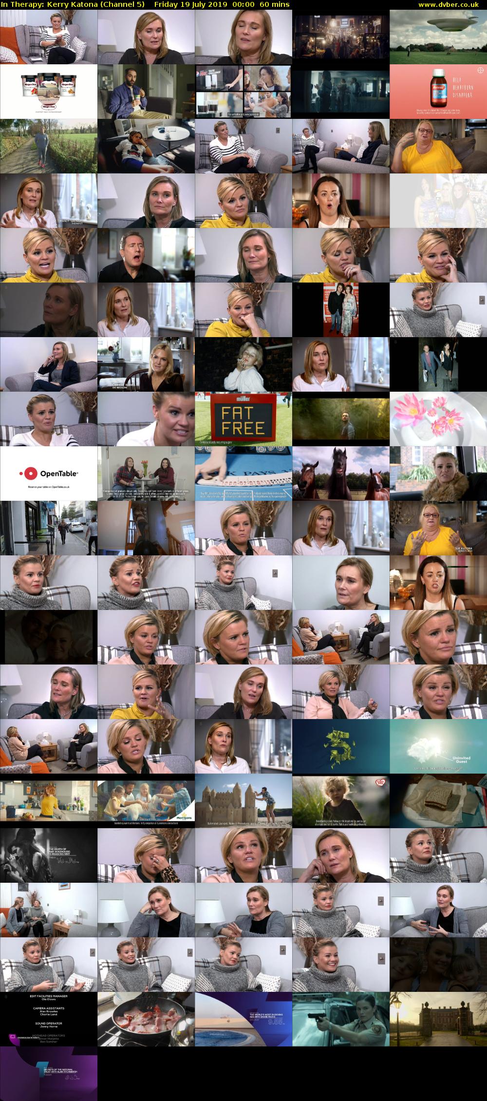 In Therapy: Kerry Katona (Channel 5) Friday 19 July 2019 00:00 - 01:00