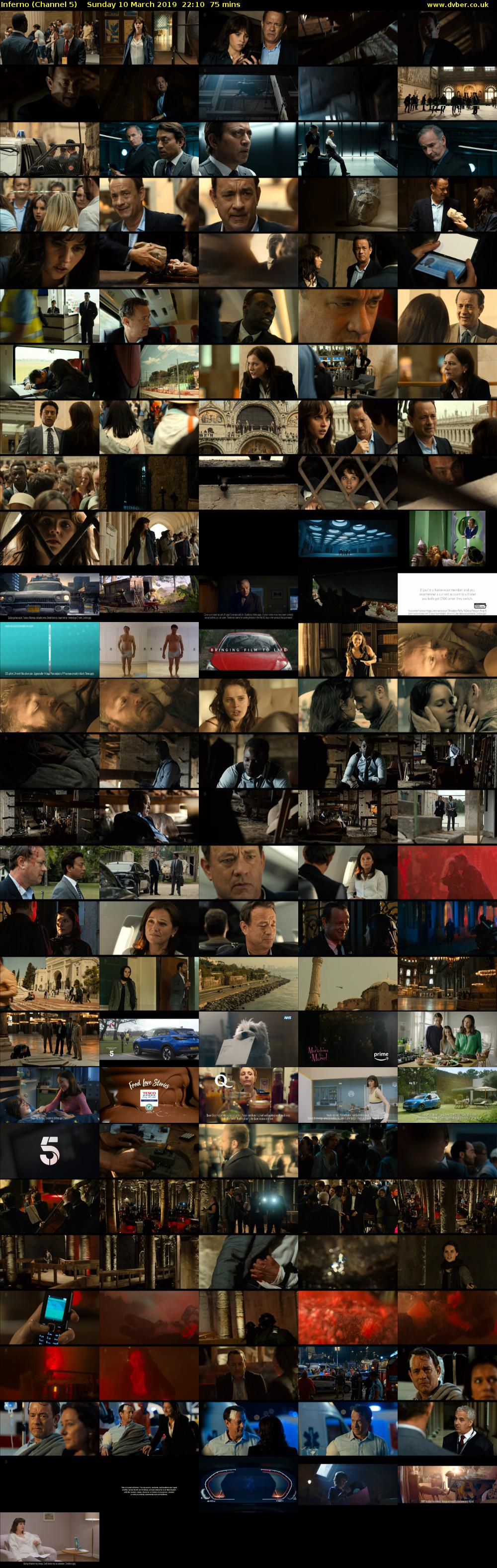 Inferno (Channel 5) Sunday 10 March 2019 22:10 - 23:25