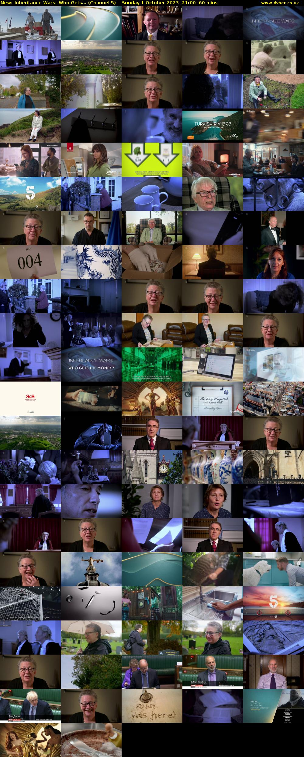 Inheritance Wars: Who Gets... (Channel 5) Sunday 1 October 2023 21:00 - 22:00