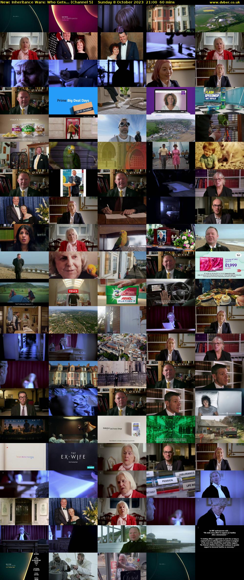 Inheritance Wars: Who Gets... (Channel 5) Sunday 8 October 2023 21:00 - 22:00