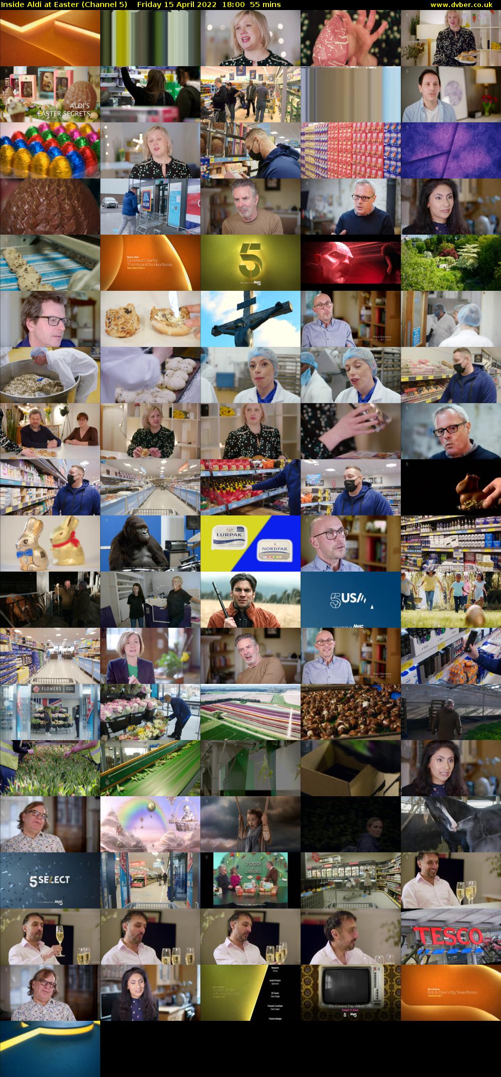 Inside Aldi at Easter (Channel 5) Friday 15 April 2022 18:00 - 18:55