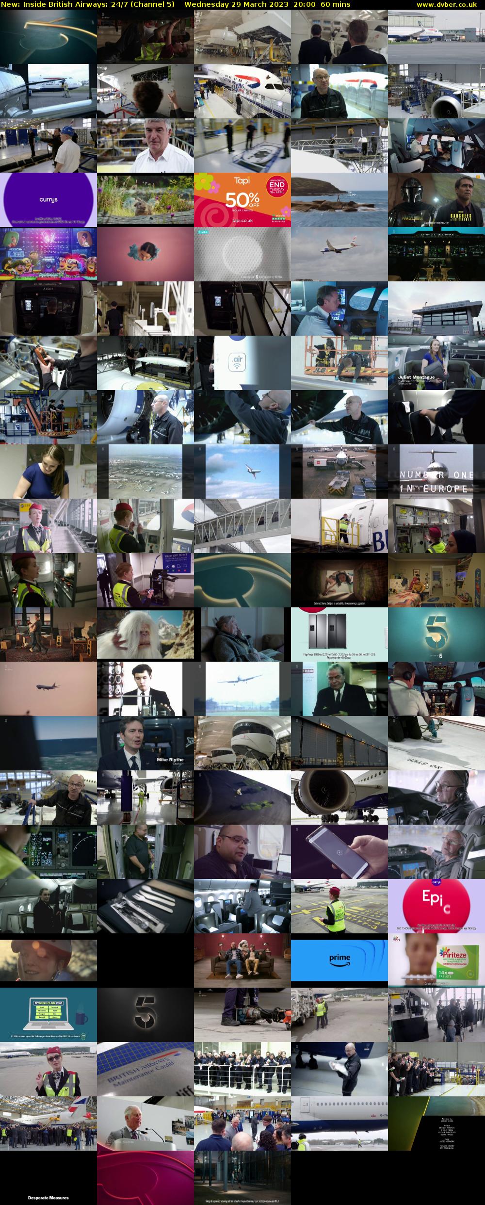 Inside British Airways: 24/7 (Channel 5) Wednesday 29 March 2023 20:00 - 21:00
