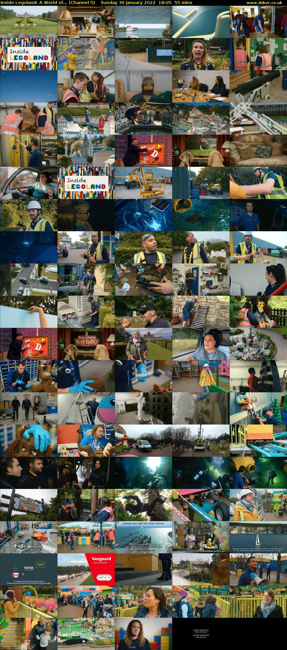 Inside Legoland: A World of... (Channel 5) Sunday 30 January 2022 18:05 - 19:00