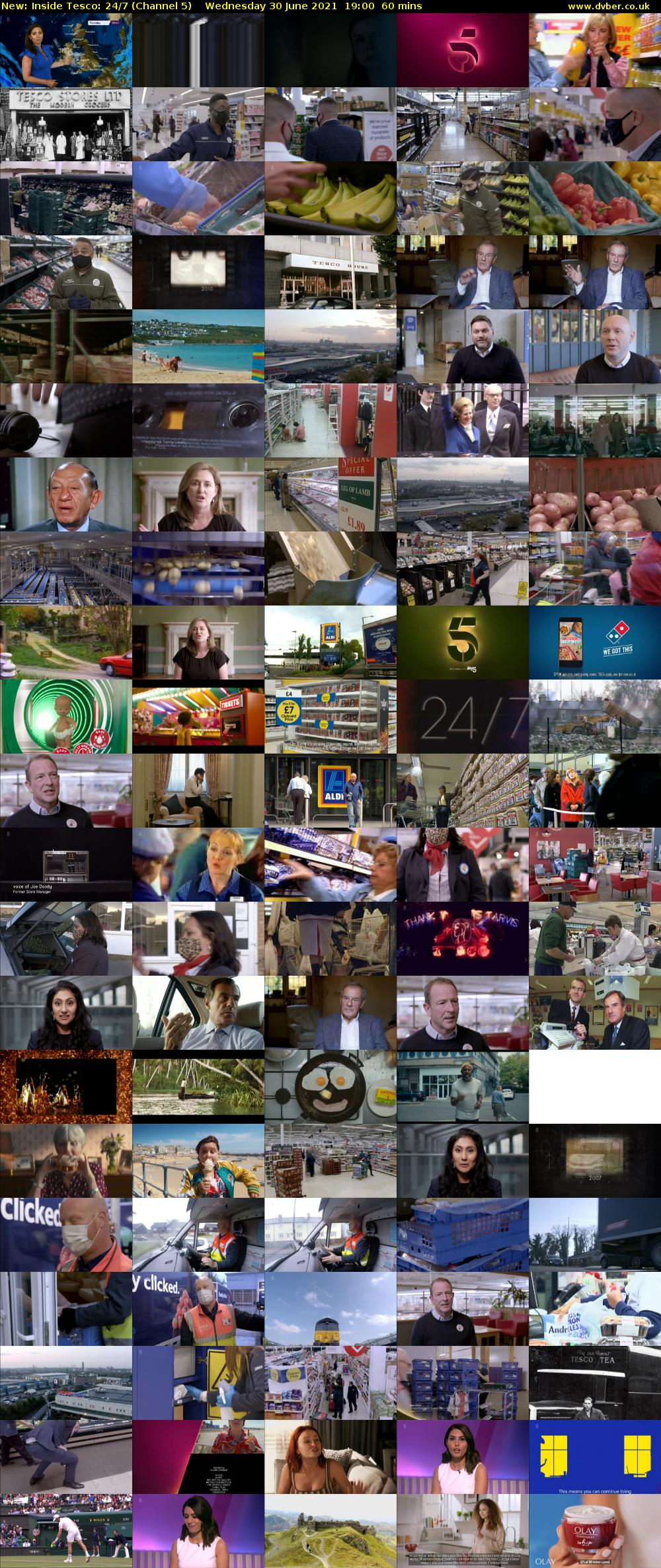 Inside Tesco: 24/7 (Channel 5) Wednesday 30 June 2021 19:00 - 20:00