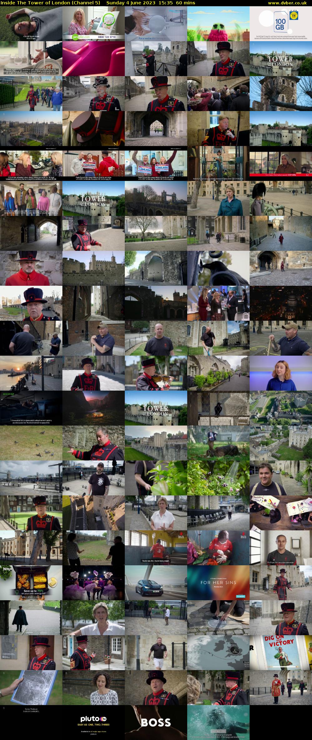 Inside The Tower of London (Channel 5) Sunday 4 June 2023 15:35 - 16:35