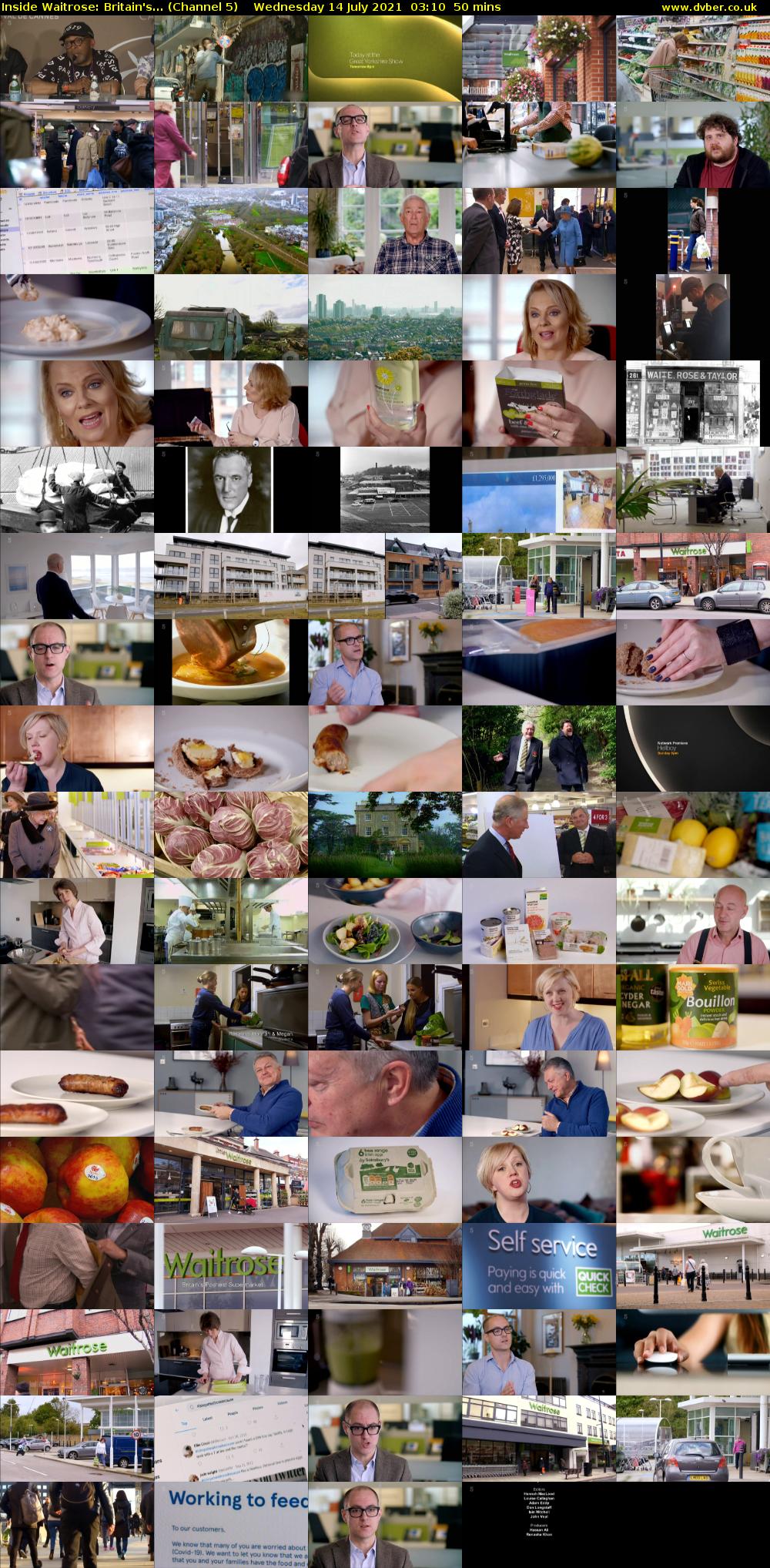 Inside Waitrose: Britain's... (Channel 5) Wednesday 14 July 2021 03:10 - 04:00