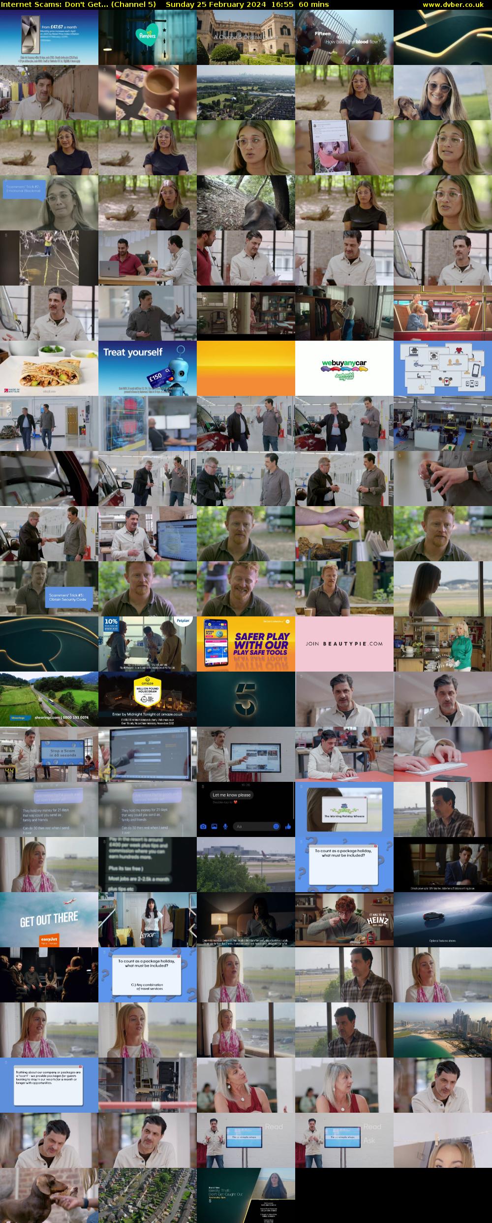 Internet Scams: Don't Get... (Channel 5) Sunday 25 February 2024 16:55 - 17:55