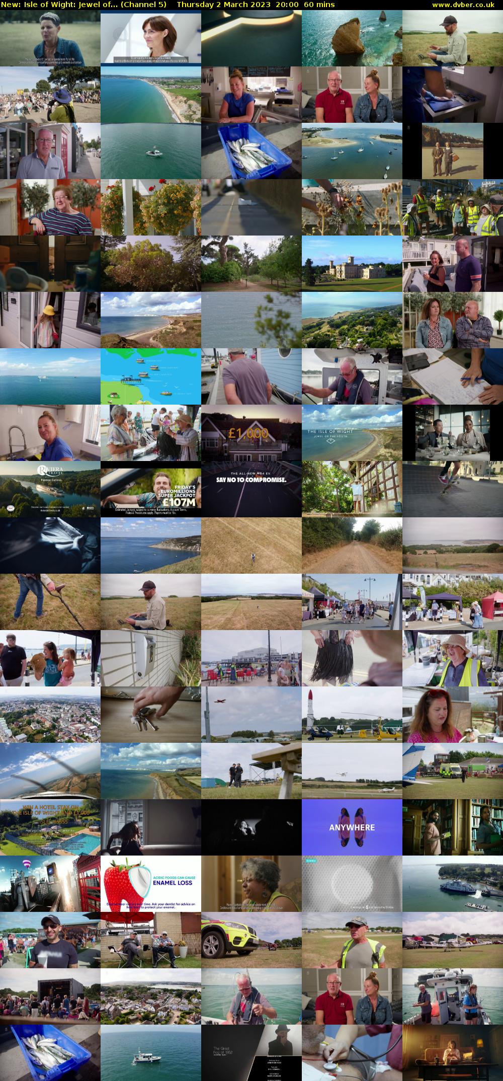 Isle of Wight: Jewel of... (Channel 5) Thursday 2 March 2023 20:00 - 21:00