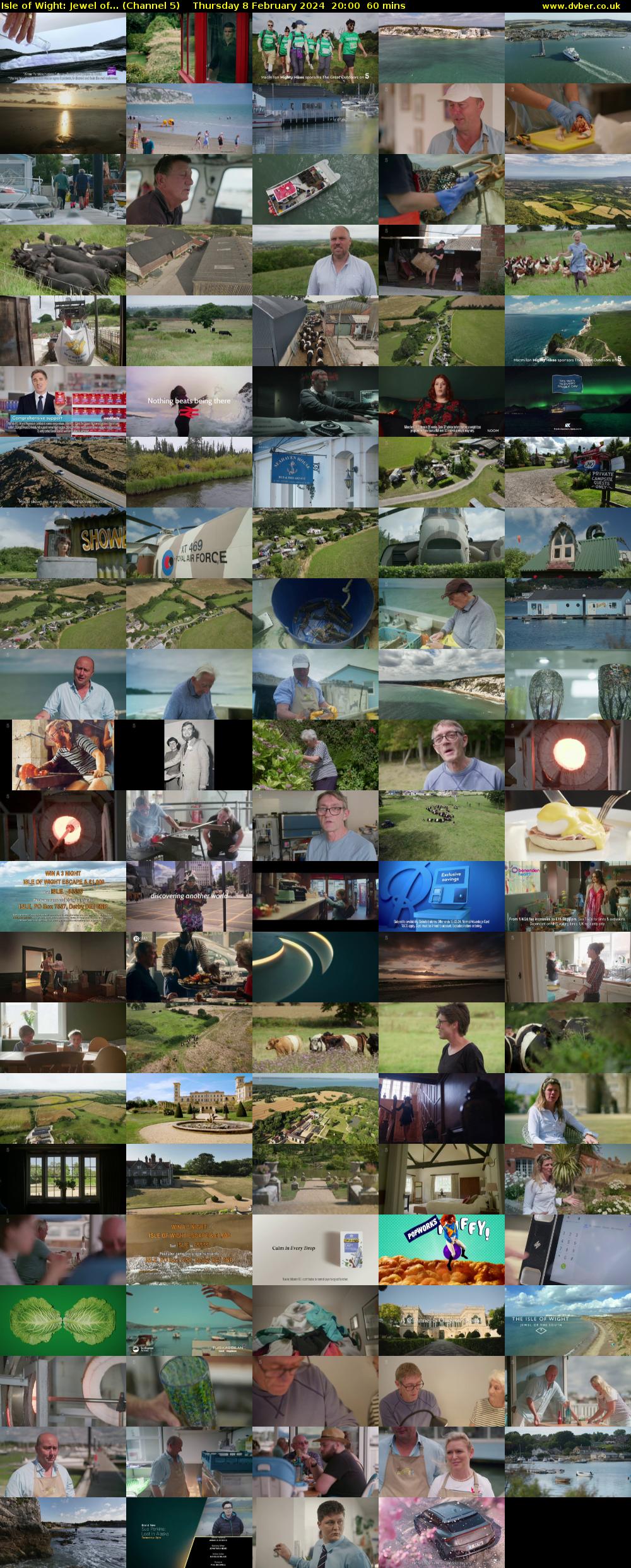 Isle of Wight: Jewel of... (Channel 5) Thursday 8 February 2024 20:00 - 21:00