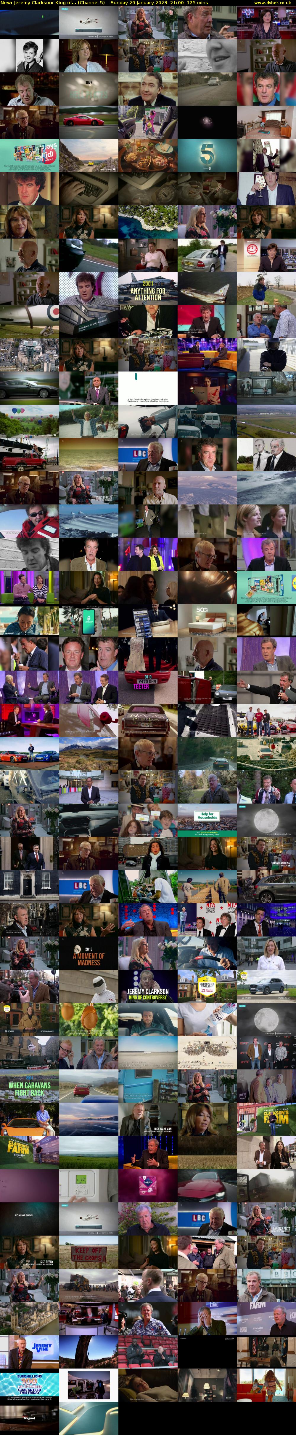 Jeremy Clarkson: King of... (Channel 5) Sunday 29 January 2023 21:00 - 23:05