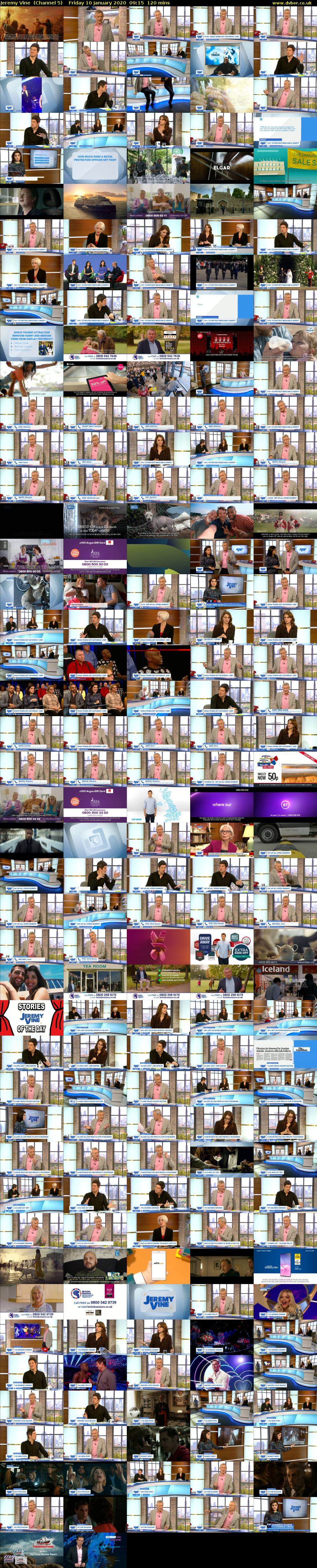 Jeremy Vine  (Channel 5) Friday 10 January 2020 09:15 - 11:15