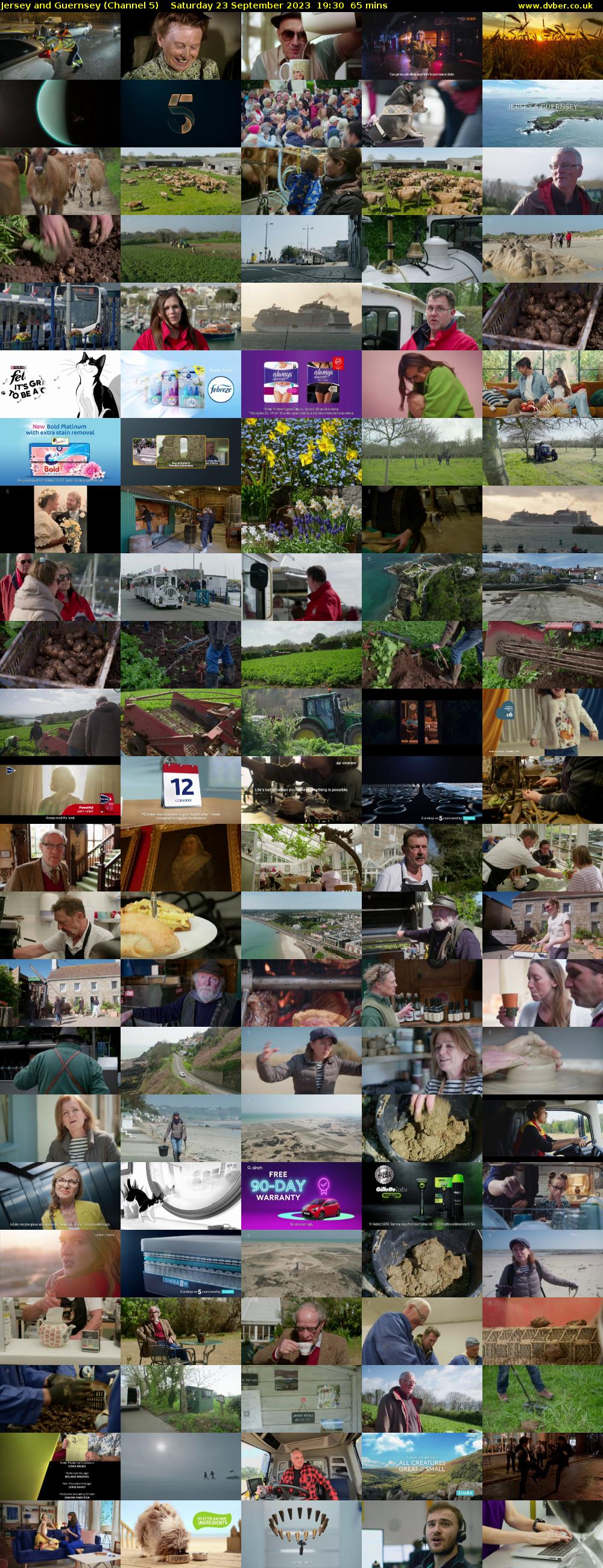 Jersey and Guernsey (Channel 5) Saturday 23 September 2023 19:30 - 20:35