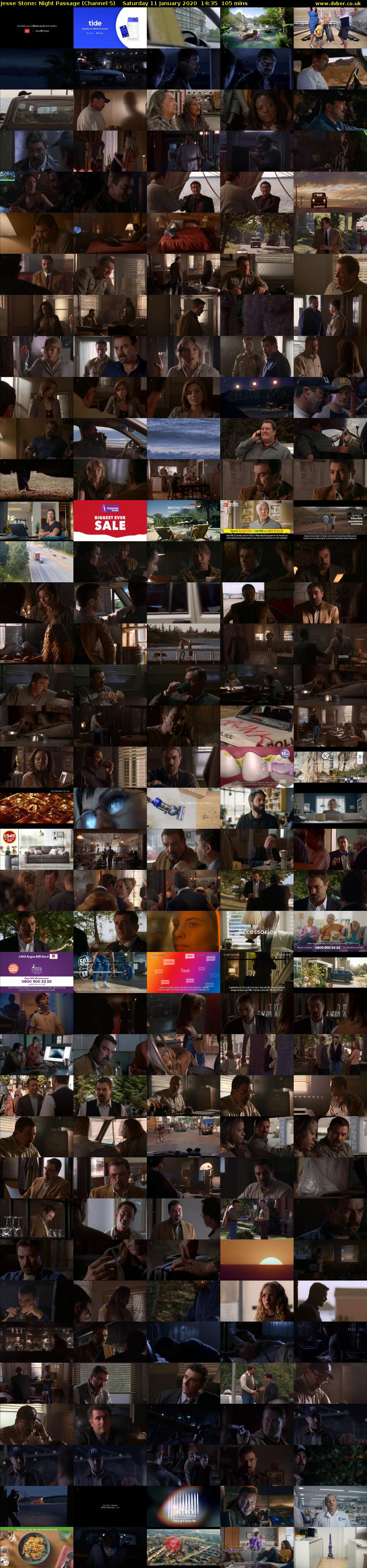 Jesse Stone: Night Passage (Channel 5) Saturday 11 January 2020 14:35 - 16:20