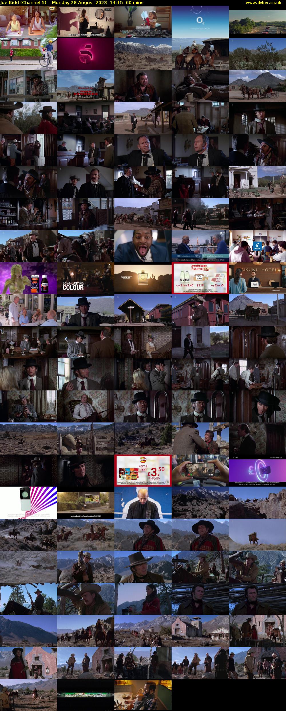 Joe Kidd (Channel 5) Monday 28 August 2023 14:15 - 15:15