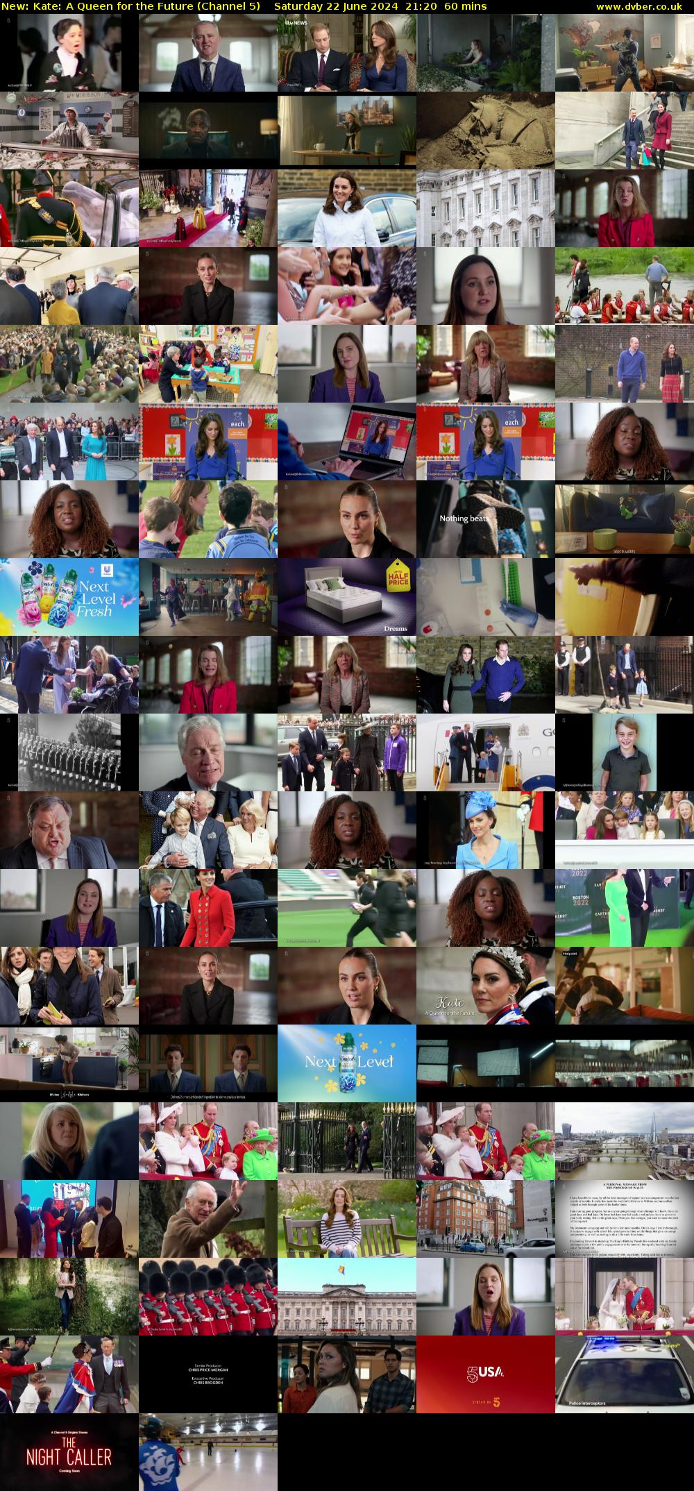 Kate: A Queen for the Future (Channel 5) Saturday 22 June 2024 21:20 - 22:20