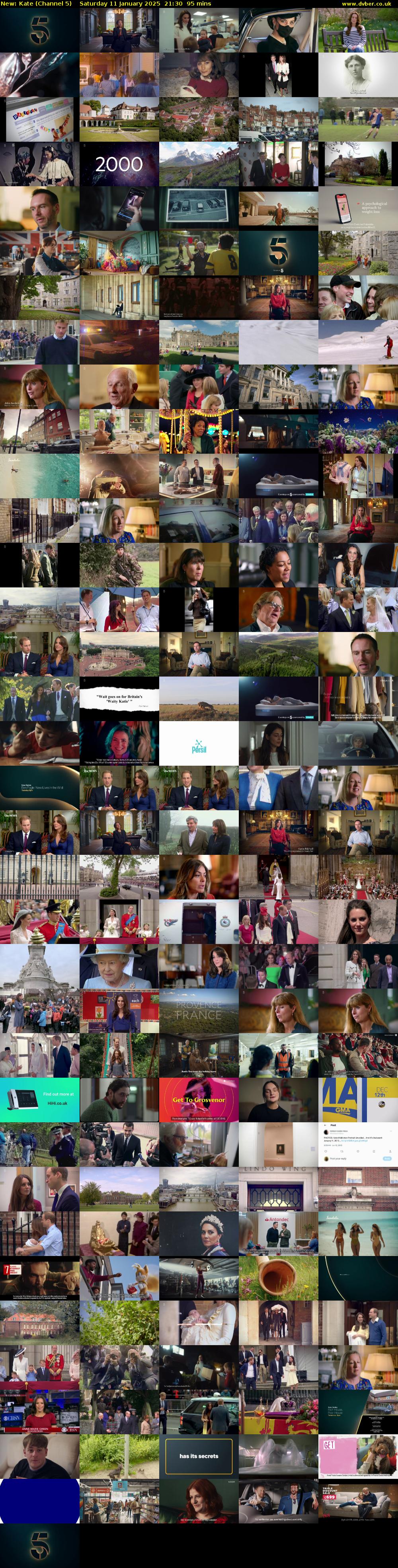 Kate (Channel 5) Saturday 11 January 2025 21:30 - 23:05
