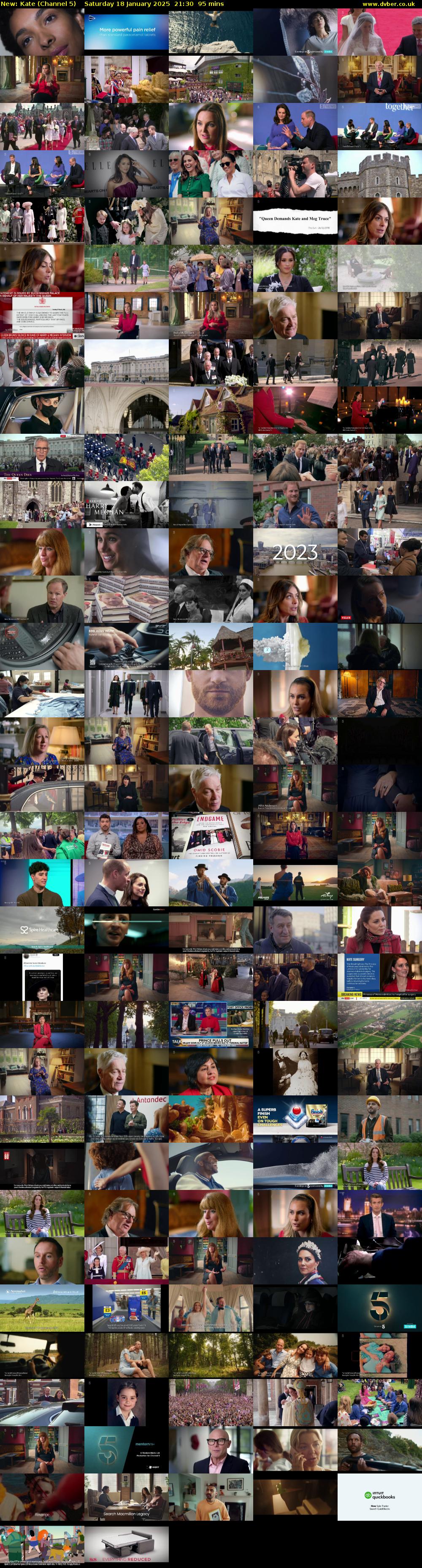 Kate (Channel 5) Saturday 18 January 2025 21:30 - 23:05