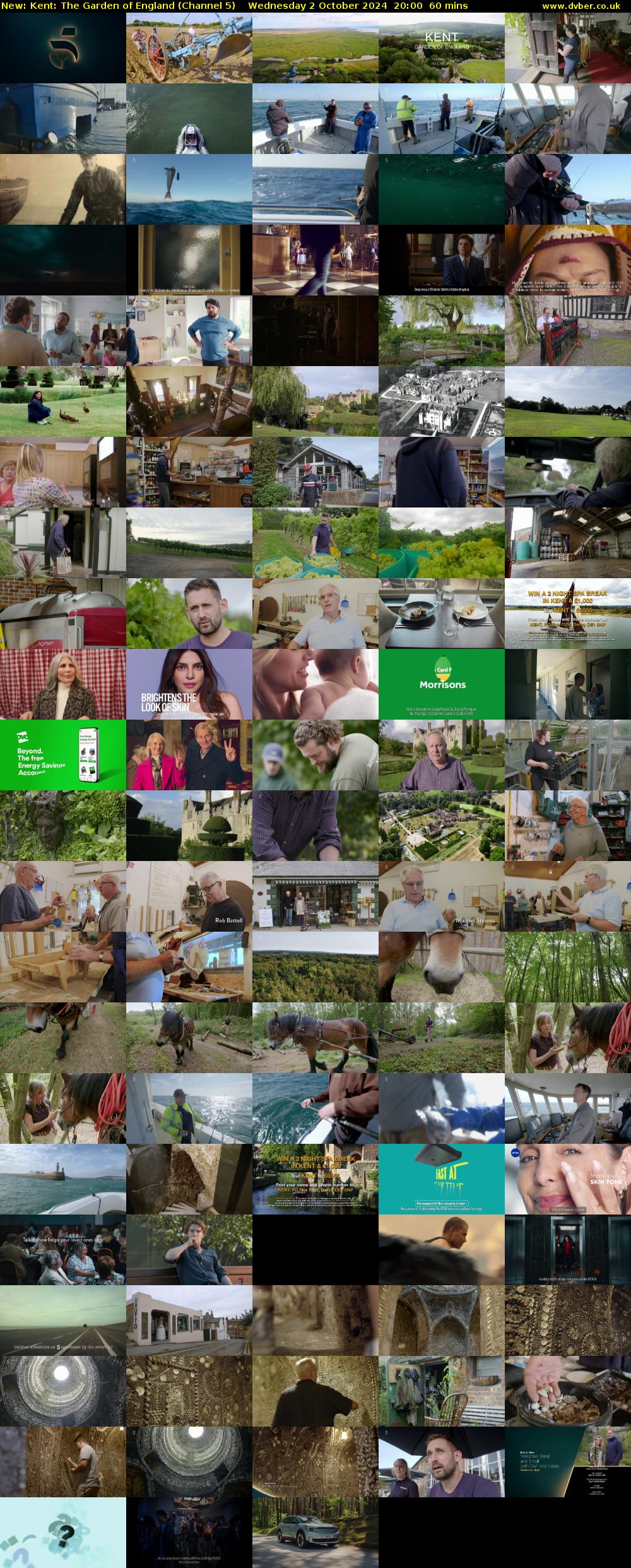 Kent: The Garden of England (Channel 5) Wednesday 2 October 2024 20:00 - 21:00