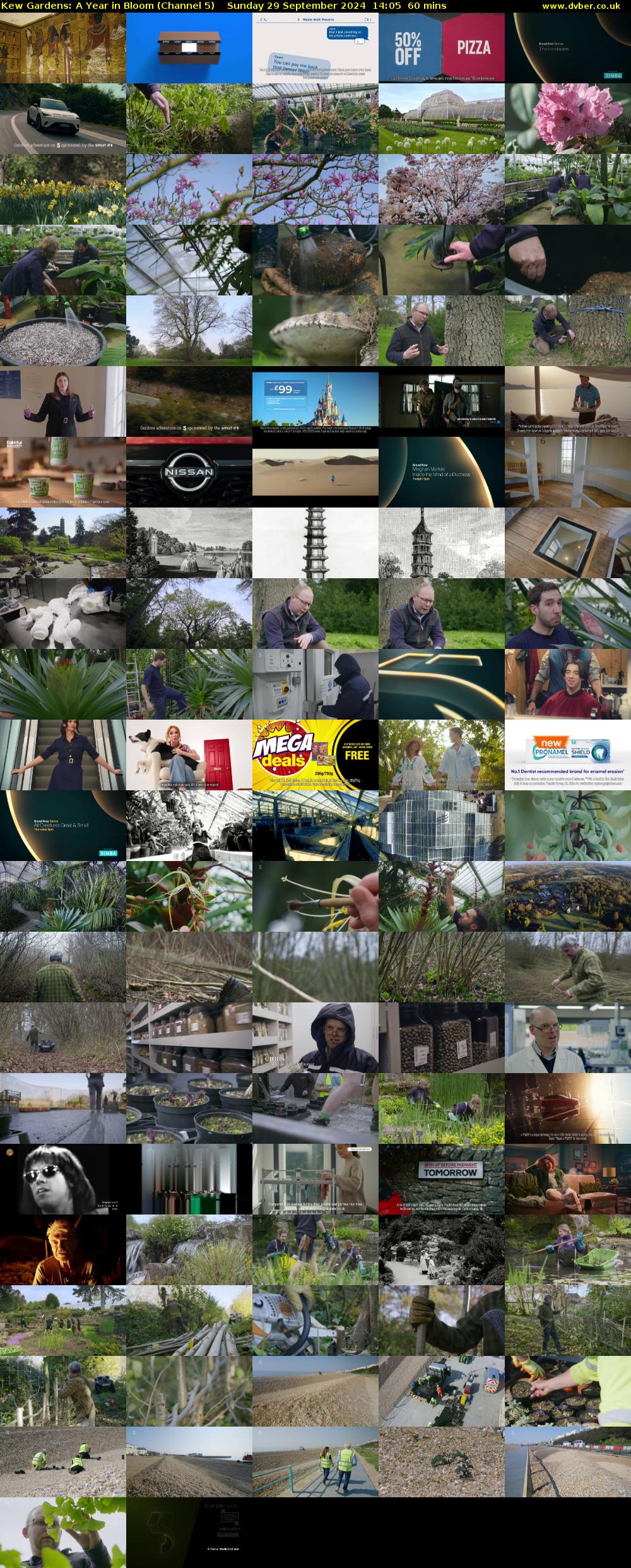 Kew Gardens: A Year In Bloom (Channel 5) Sunday 29 September 2024 14:05 - 15:05