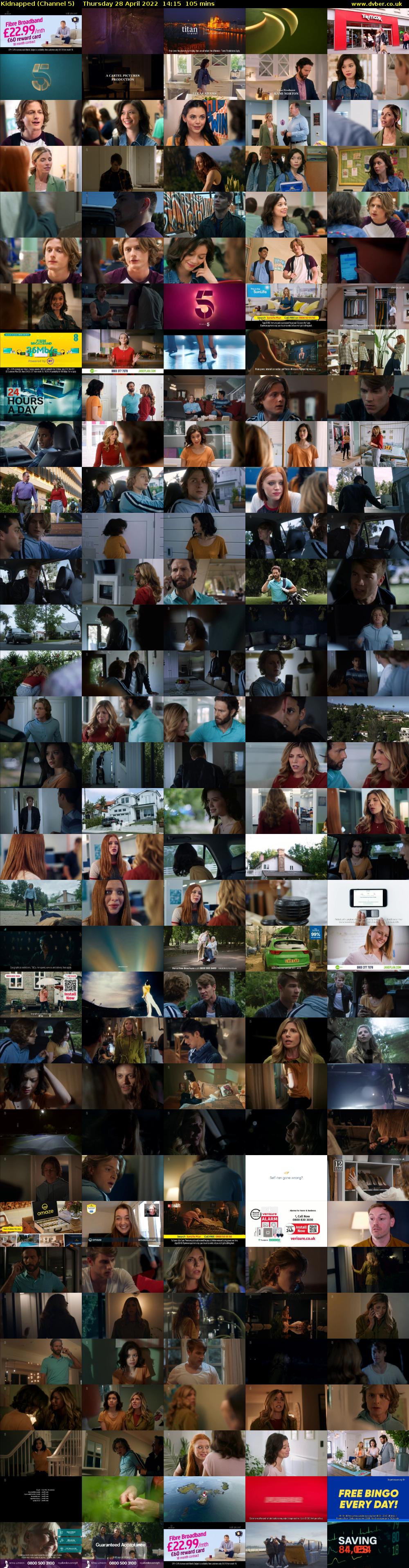 Kidnapped (Channel 5) Thursday 28 April 2022 14:15 - 16:00