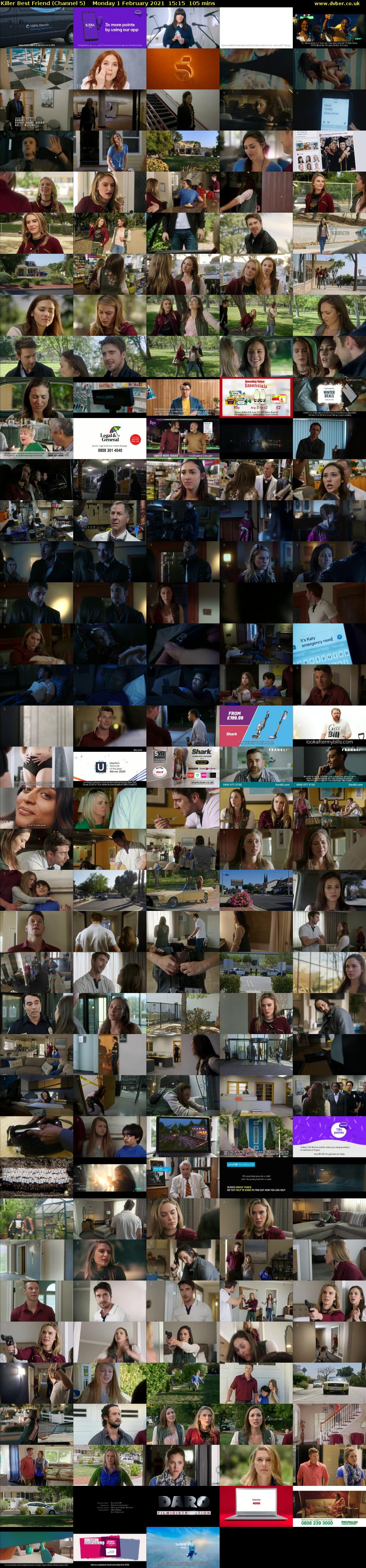 Killer Best Friend (Channel 5) Monday 1 February 2021 15:15 - 17:00