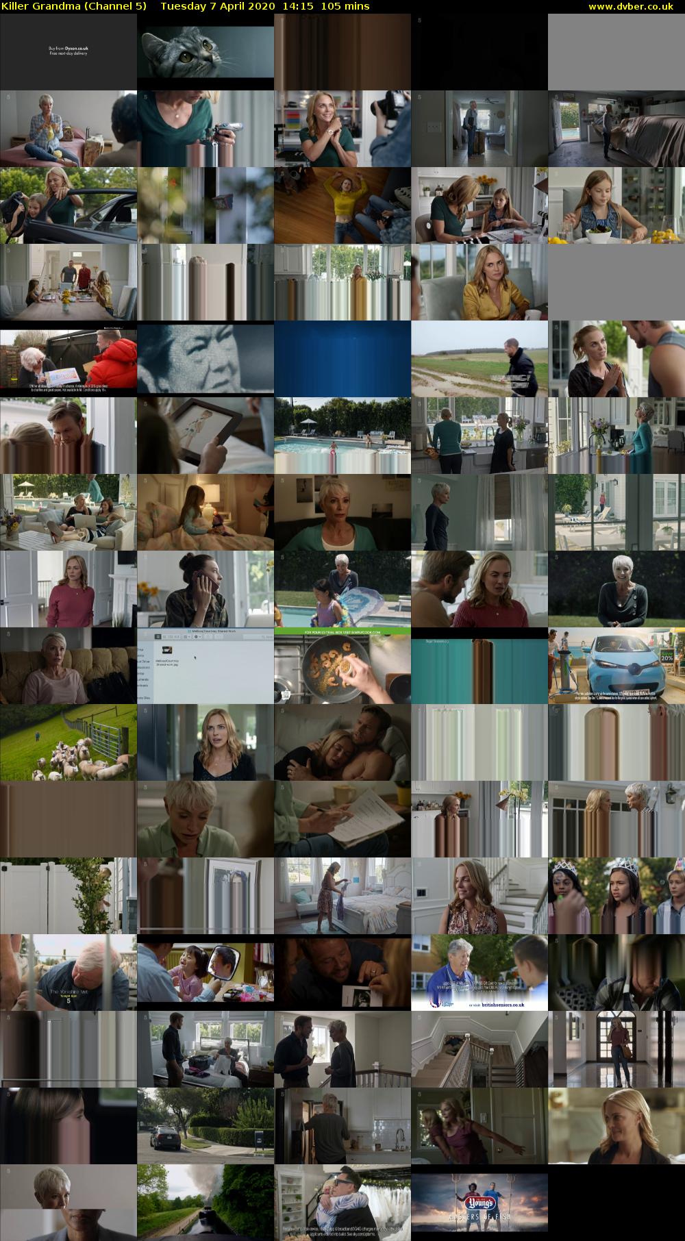 Killer Grandma (Channel 5) Tuesday 7 April 2020 14:15 - 16:00