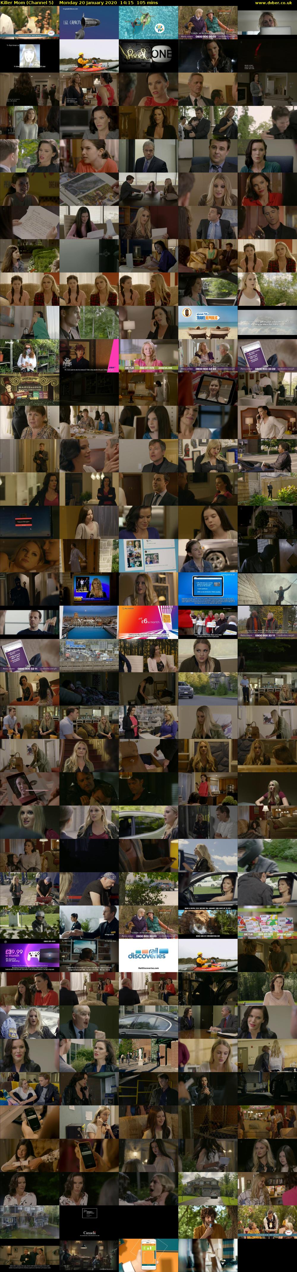 Killer Mom (Channel 5) Monday 20 January 2020 14:15 - 16:00