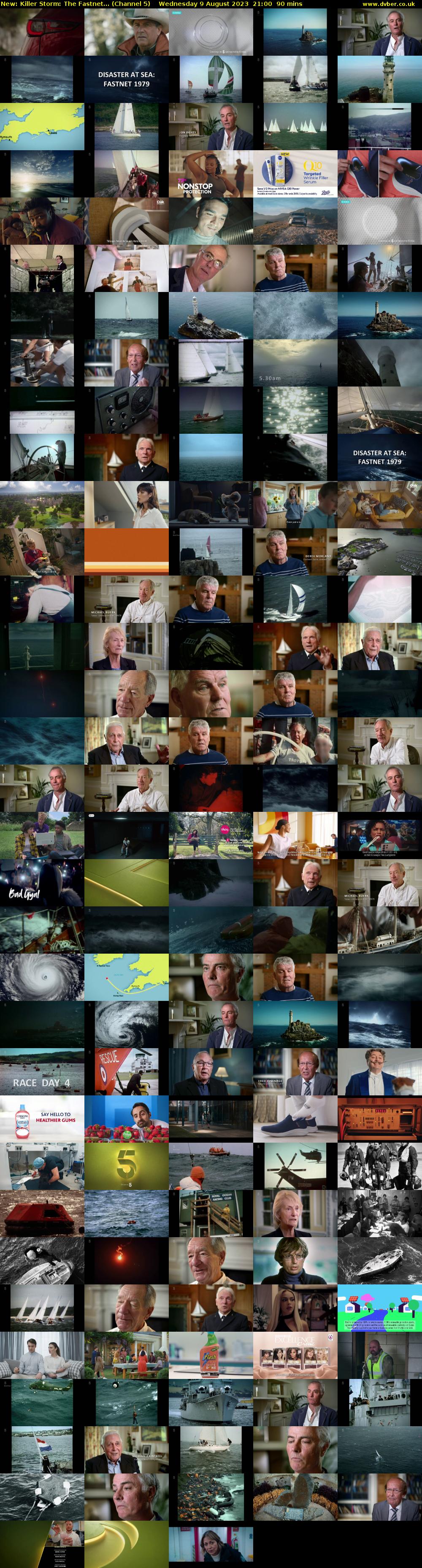 Killer Storm: The Fastnet... (Channel 5) Wednesday 9 August 2023 21:00 - 22:30