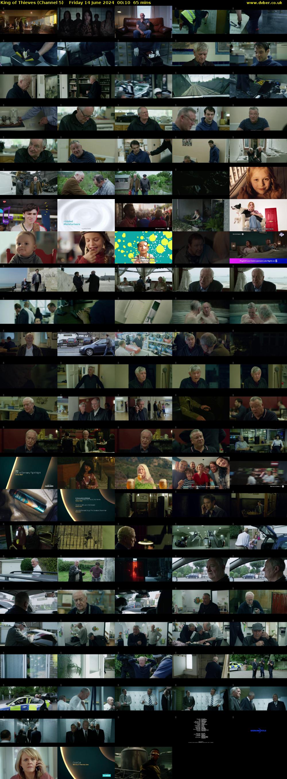 King Of Thieves (Channel 5) Friday 14 June 2024 00:10 - 01:15