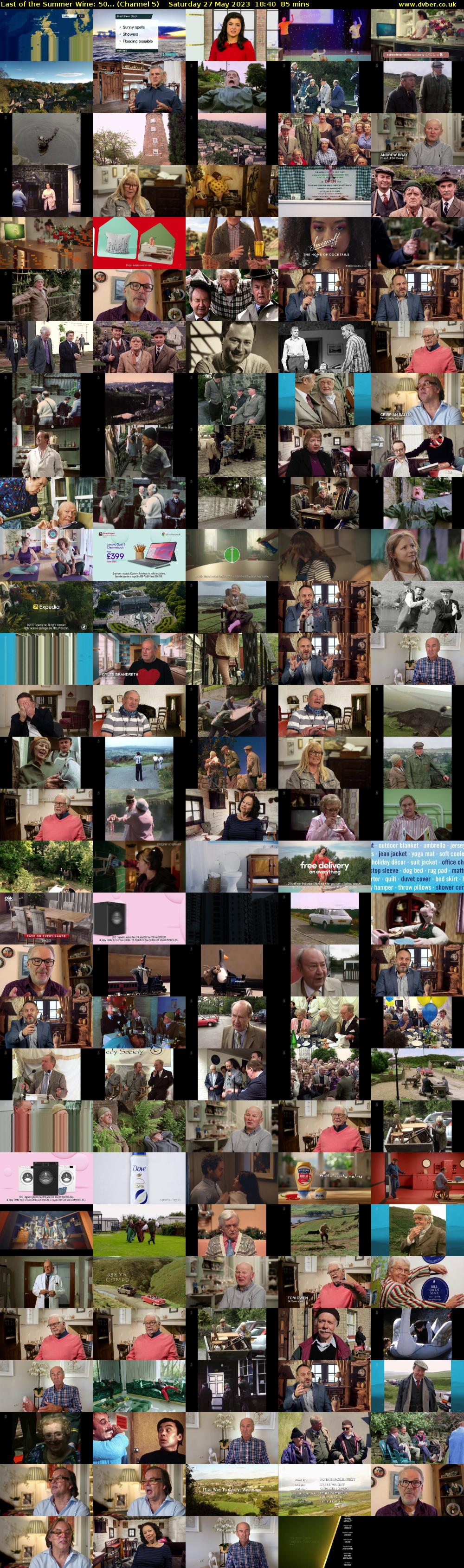 Last of the Summer Wine: 50... (Channel 5) Saturday 27 May 2023 18:40 - 20:05