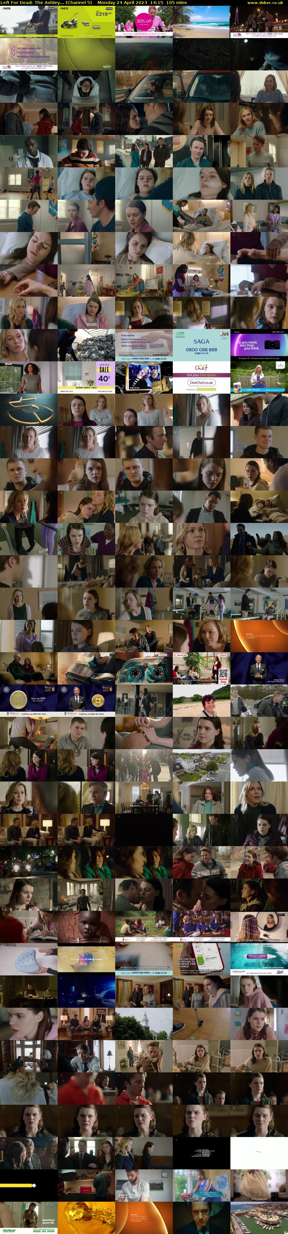 Left for Dead: The Ashley... (Channel 5) Monday 24 April 2023 14:15 - 16:00