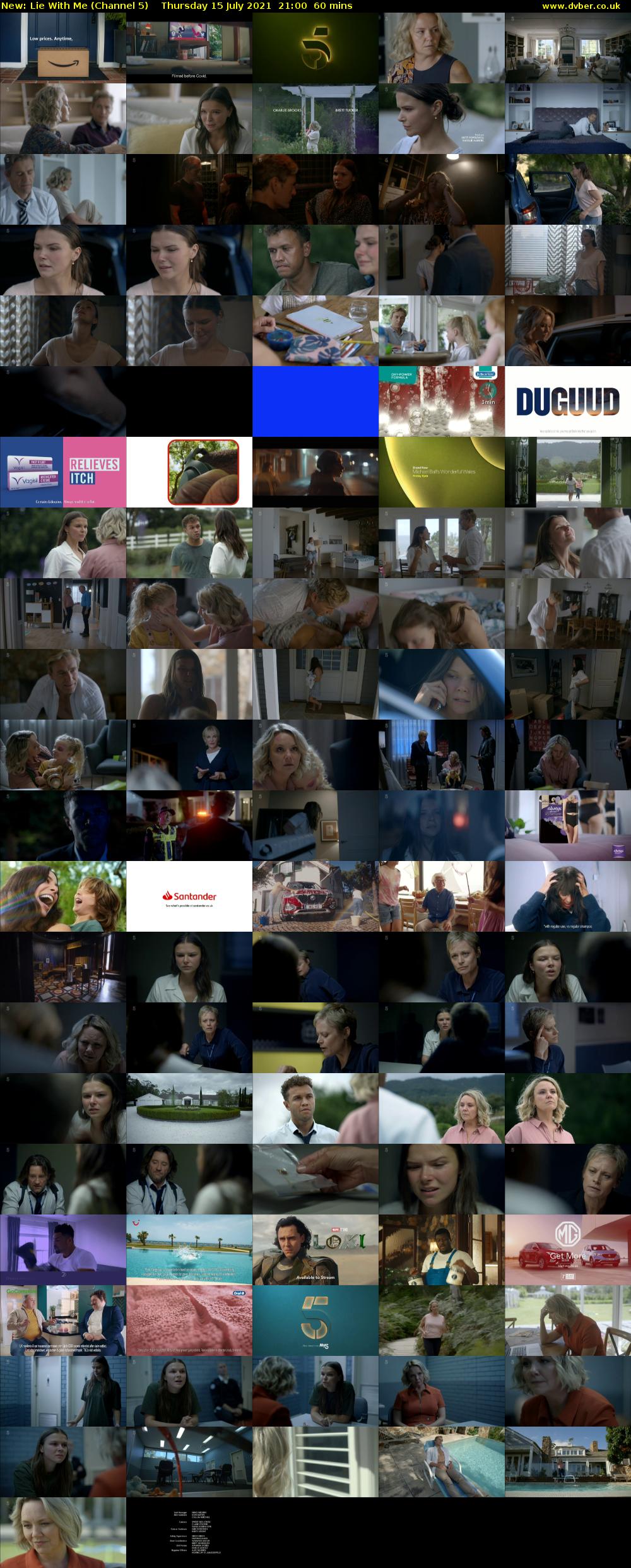 Lie With Me (Channel 5) Thursday 15 July 2021 21:00 - 22:00