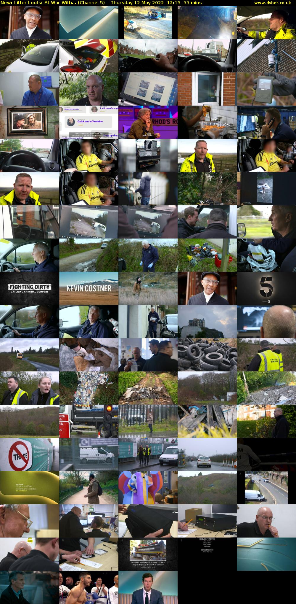 Litter Louts: At War With... (Channel 5) Thursday 12 May 2022 12:15 - 13:10