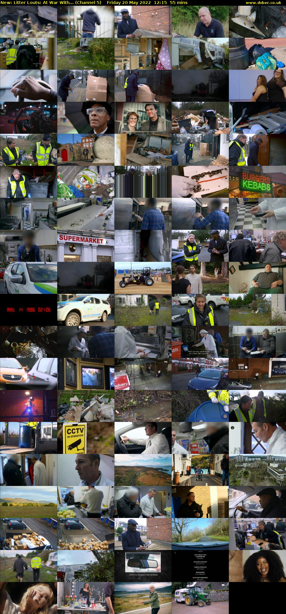 Litter Louts: At War With... (Channel 5) Friday 20 May 2022 12:15 - 13:10