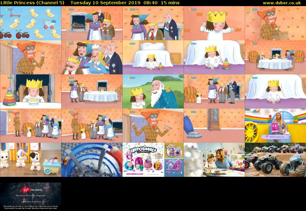 Little Princess (Channel 5) Tuesday 10 September 2019 08:40 - 08:55