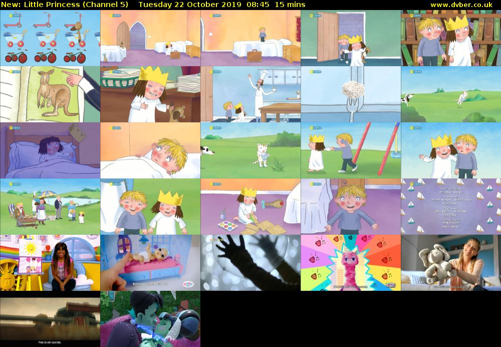 Little Princess (Channel 5) Tuesday 22 October 2019 08:45 - 09:00