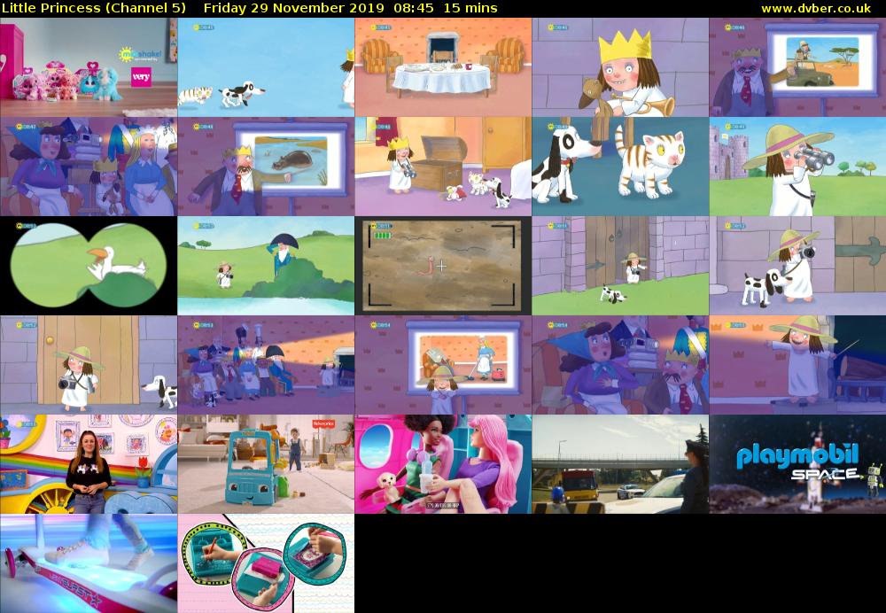 Little Princess (Channel 5) Friday 29 November 2019 08:45 - 09:00