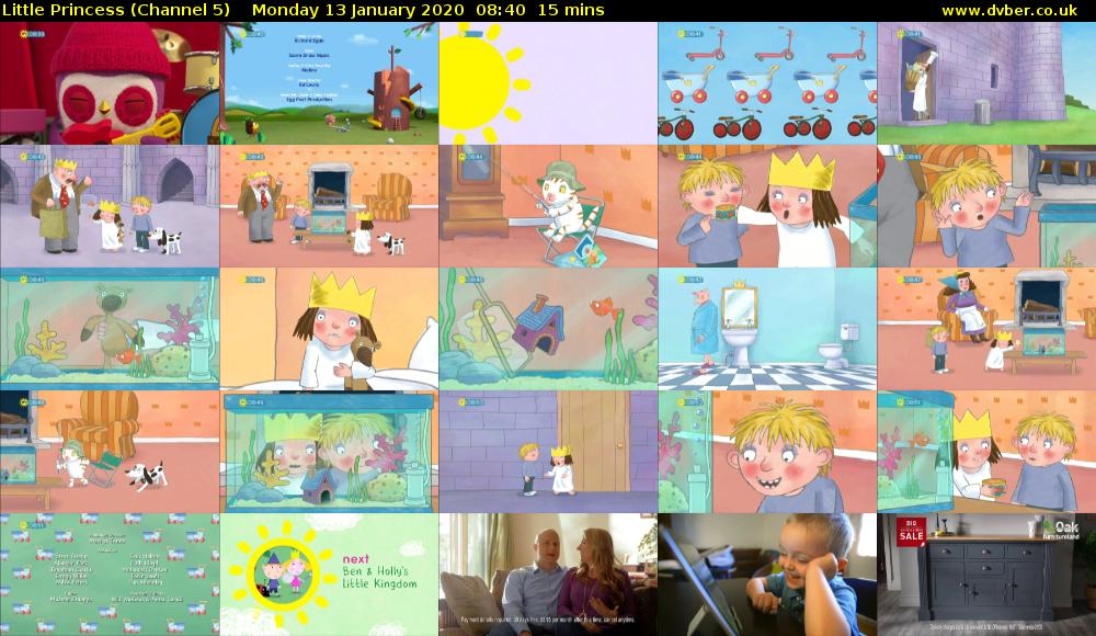 Little Princess (Channel 5) Monday 13 January 2020 08:40 - 08:55