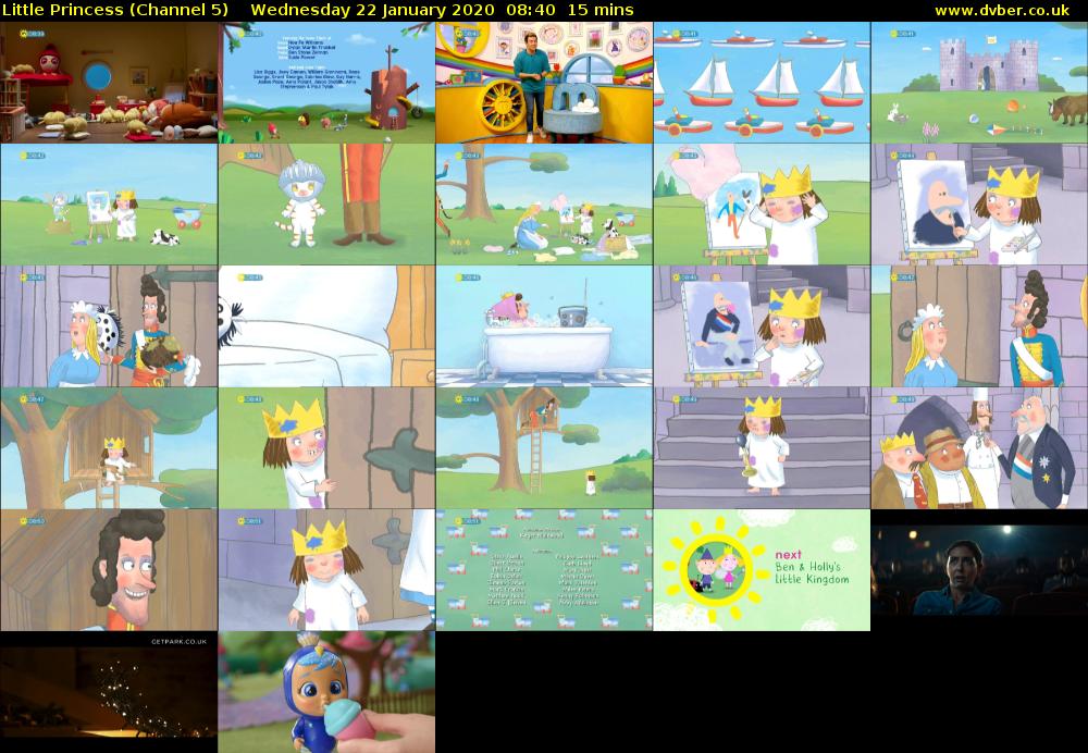 Little Princess (Channel 5) Wednesday 22 January 2020 08:40 - 08:55