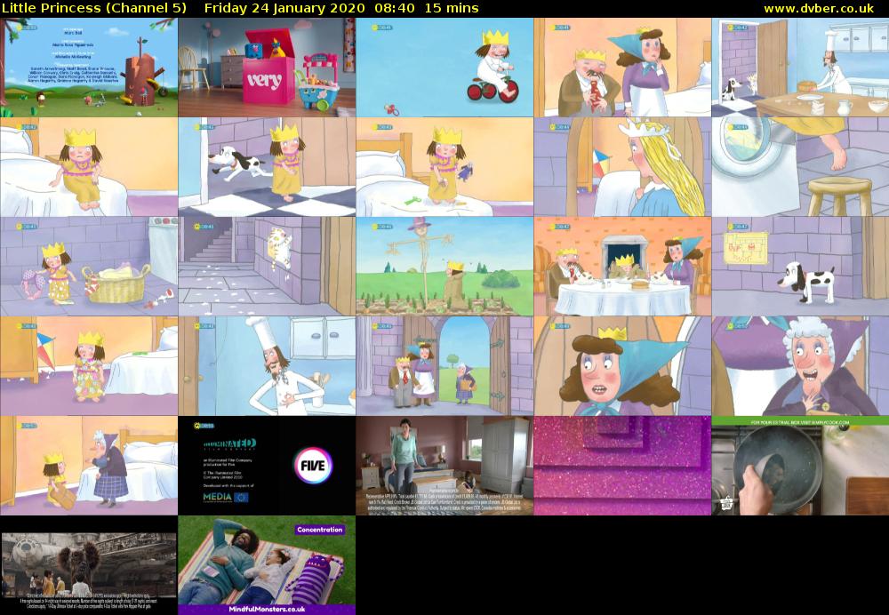 Little Princess (Channel 5) Friday 24 January 2020 08:40 - 08:55