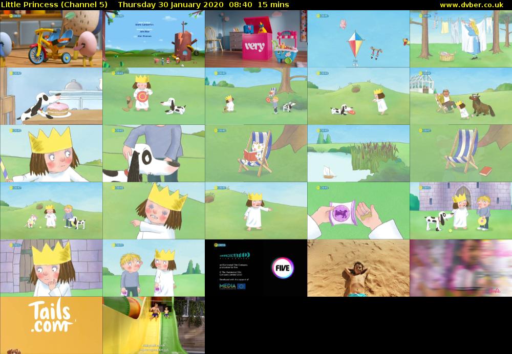 Little Princess (Channel 5) Thursday 30 January 2020 08:40 - 08:55