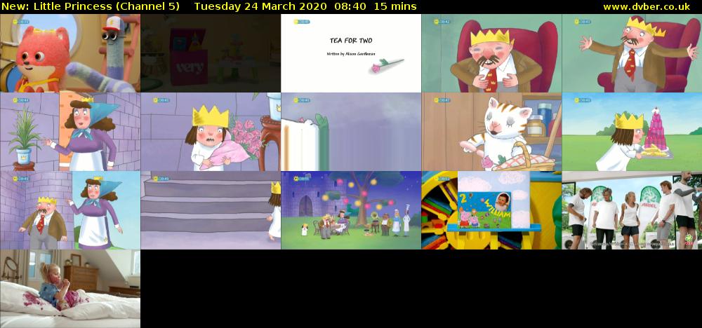 Little Princess (Channel 5) Tuesday 24 March 2020 08:40 - 08:55