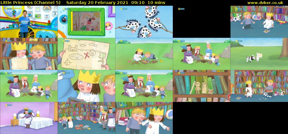 Little Princess (Channel 5) Saturday 20 February 2021 09:10 - 09:20