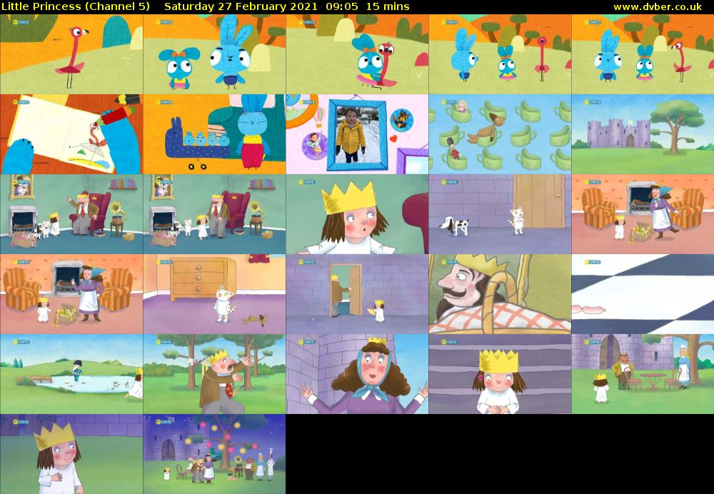 Little Princess (Channel 5) Saturday 27 February 2021 09:05 - 09:20