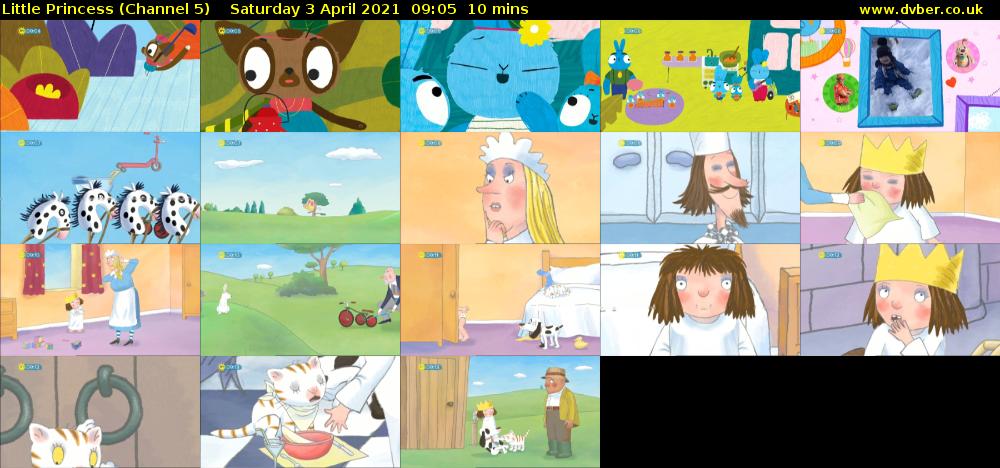 Little Princess (Channel 5) Saturday 3 April 2021 09:05 - 09:15
