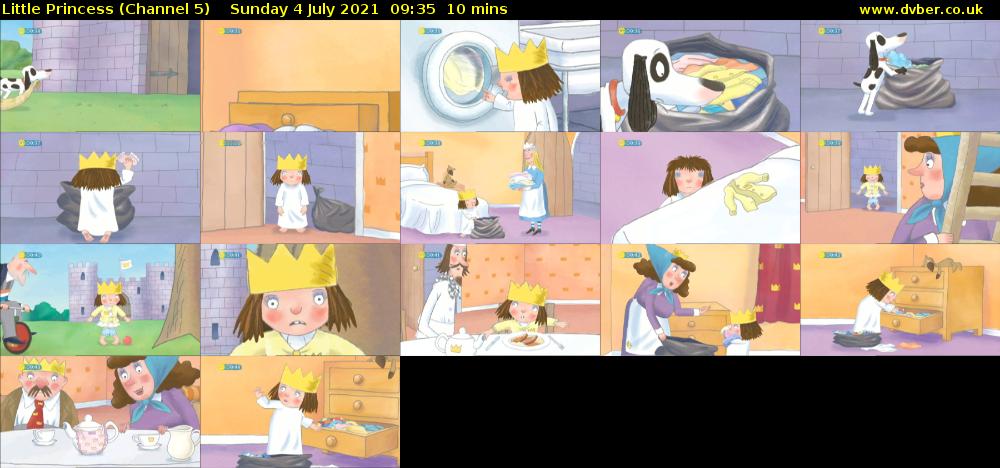 Little Princess (Channel 5) Sunday 4 July 2021 09:35 - 09:45