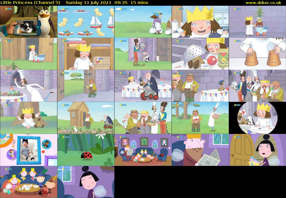 Little Princess (Channel 5) Sunday 11 July 2021 09:35 - 09:50